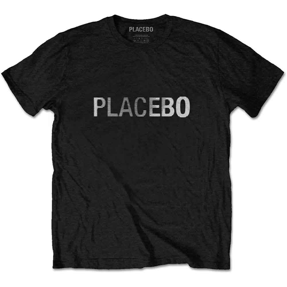 Placebo Unisex T-Shirt Logo Black (XXL)