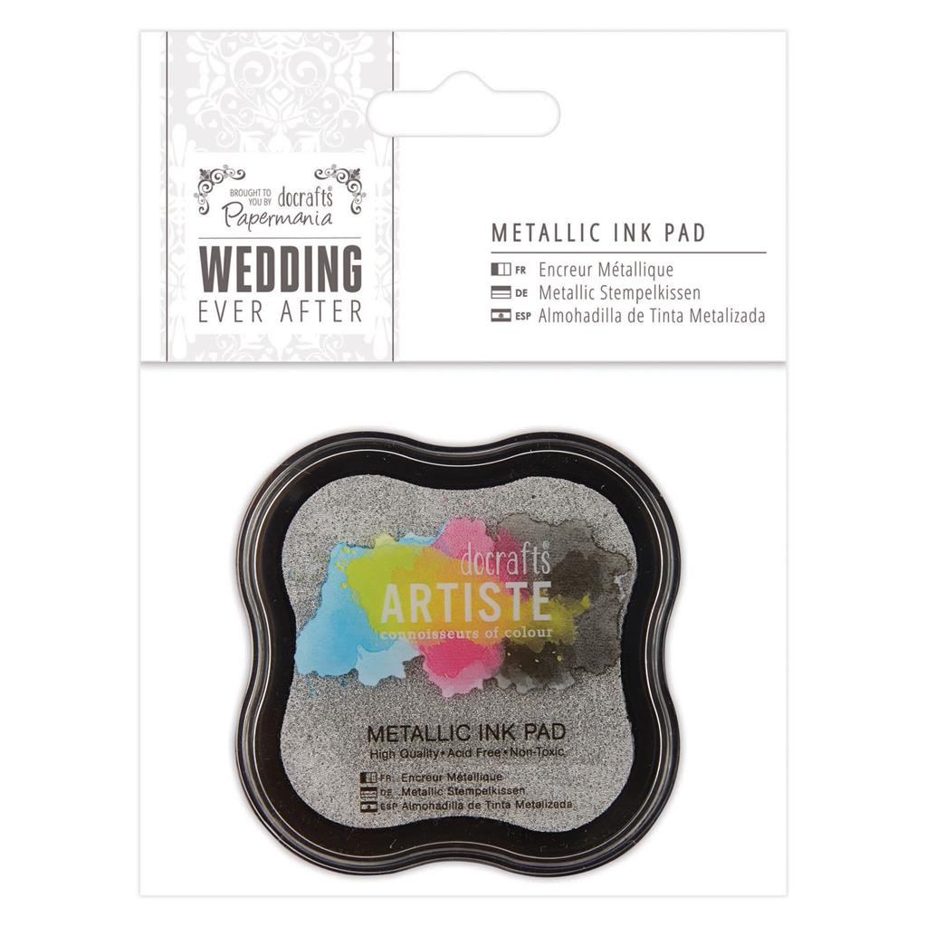 Papermania Wedding Every After Metallic Ink Pad - Silver
