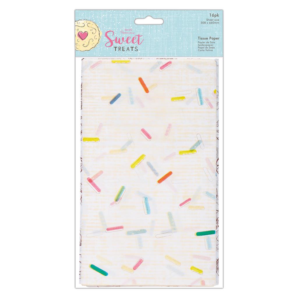 Papermania Tissue Paper - Sweet Treats (12pk)