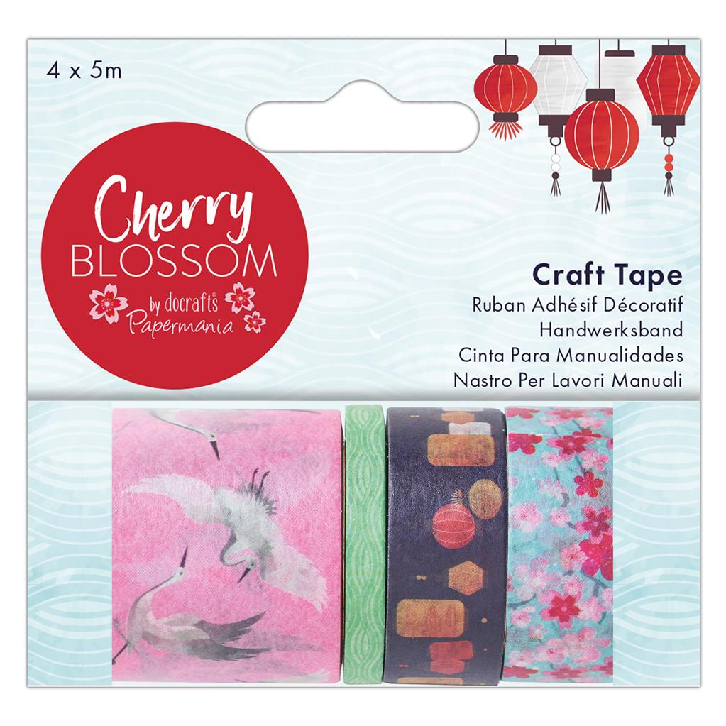 Cherry Blossom Craft Tape 5m (4pk)