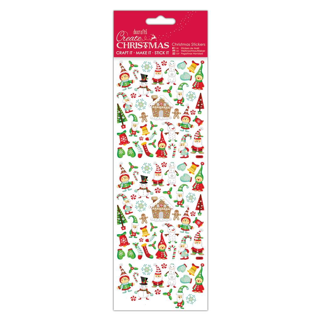 Create Christmas Stickers - Lapland