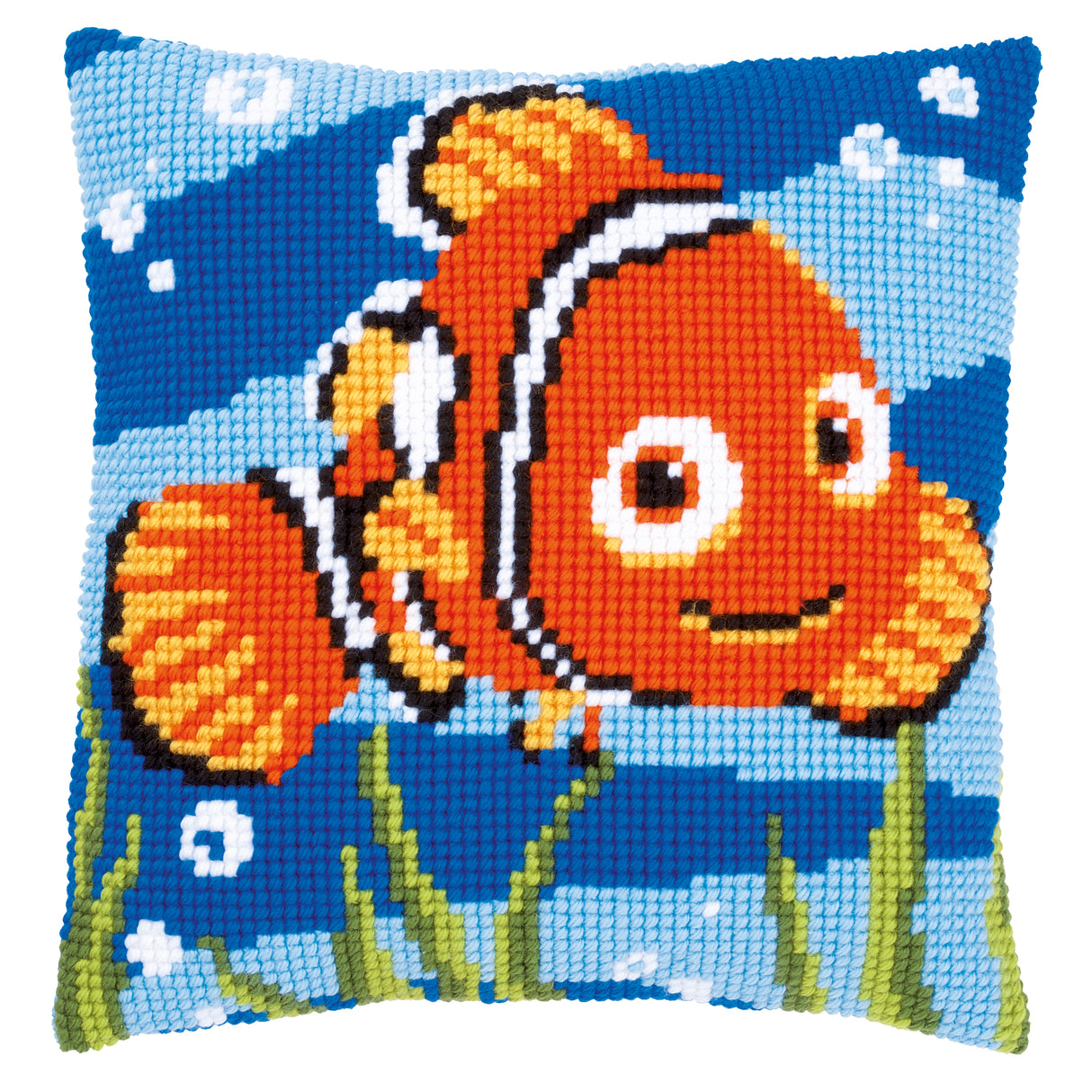 Vervaco Cross Stitch Kit 40cm Cushion Cover - Disney Nemo