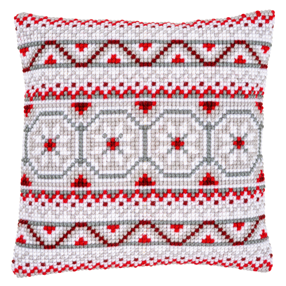 Vervaco Cross Stitch Kit 40cm Cushion Cover - Norwegian Motif
