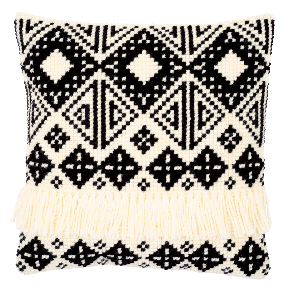 Vervaco Cross Stitch Kit 40cm Cushion Cover - Ethnic Print 2