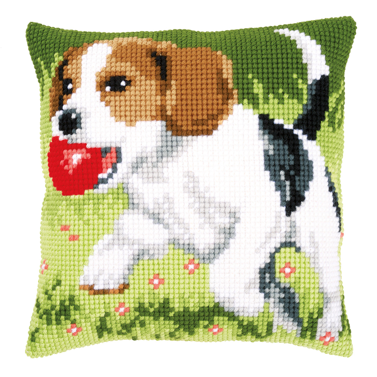 Vervaco Cross Stitch Kit 40cm Cushion Cover - Beagle