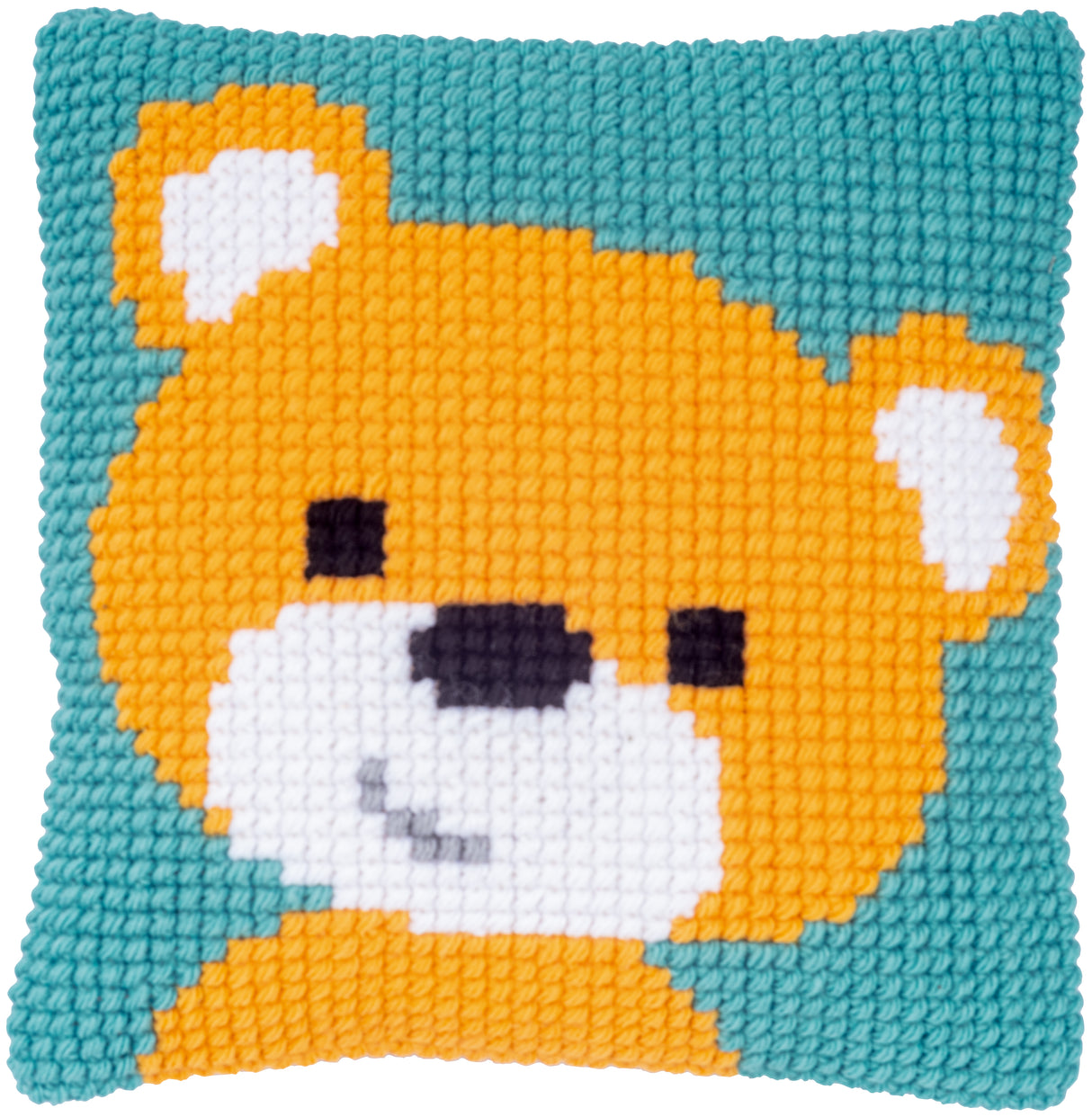 Vervaco Cross Stitch Kit 40cm Cushion Cover - Little Bear