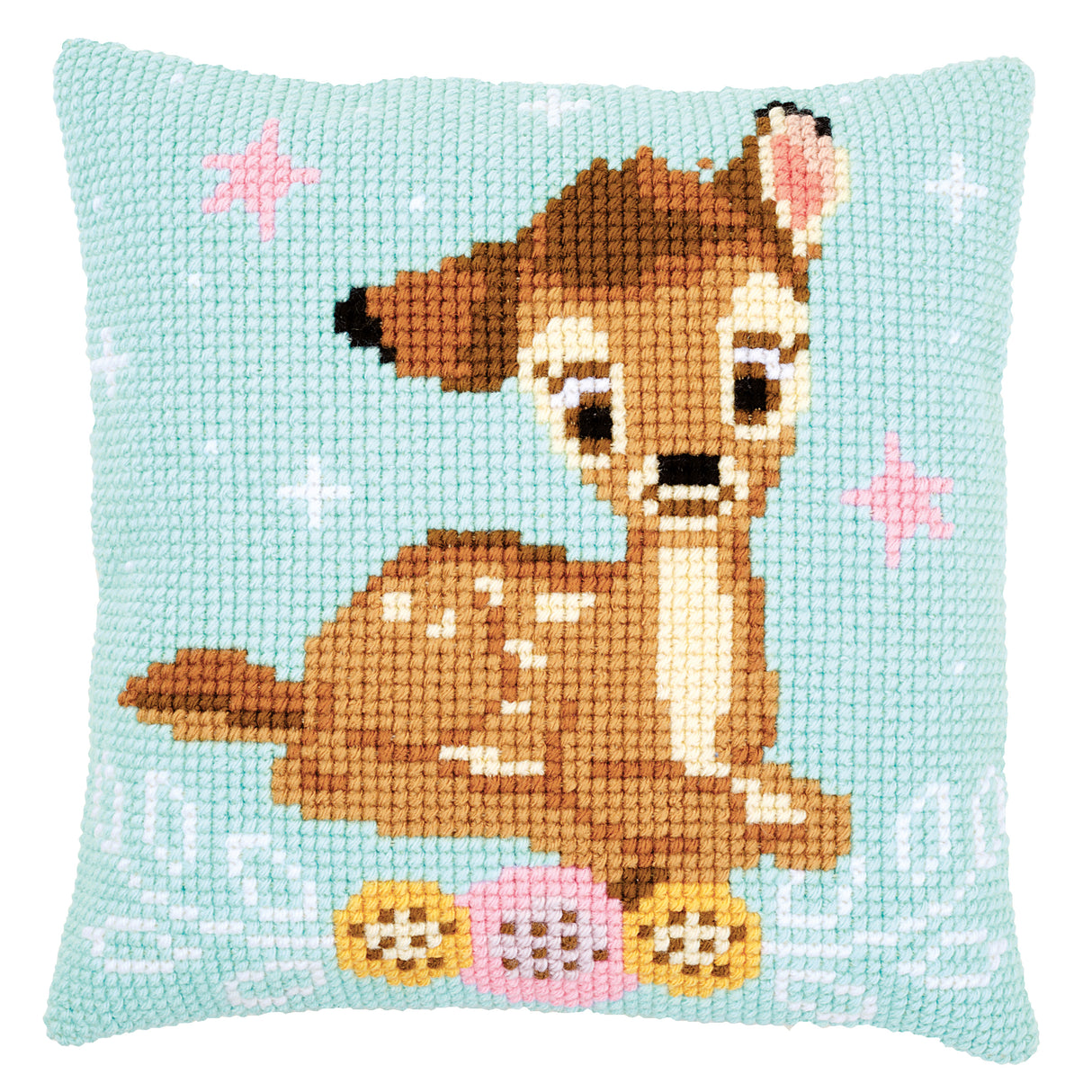 Vervaco Cross Stitch Kit 40cm Cushion Cover - Disney Bambi