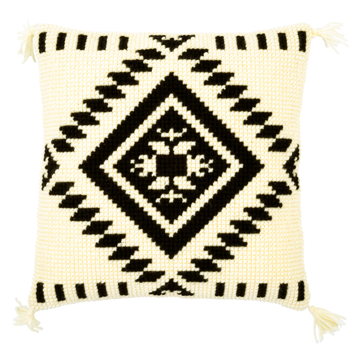 Vervaco Cross Stitch Kit 40cm Cushion Cover - Ethnic Print 3