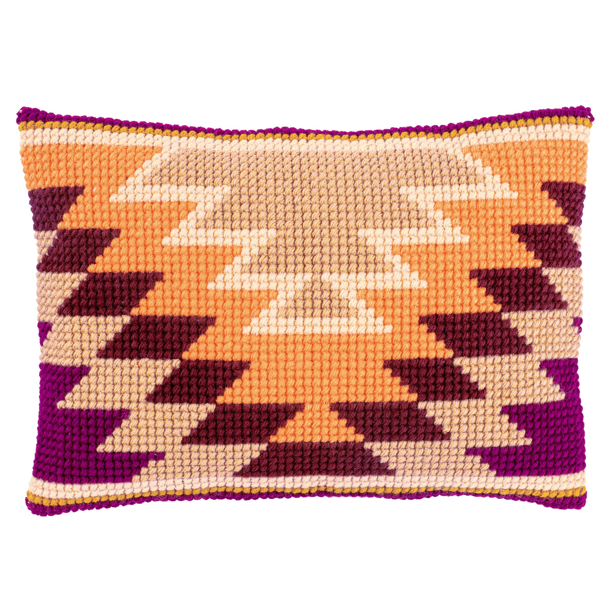 Vervaco Cross Stitch Kit 40cm Cushion Cover - Kilim Motifs 1