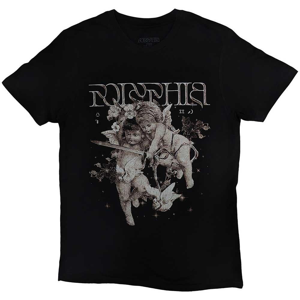 Polyphia Unisex T-Shirt Cherub Black (L)