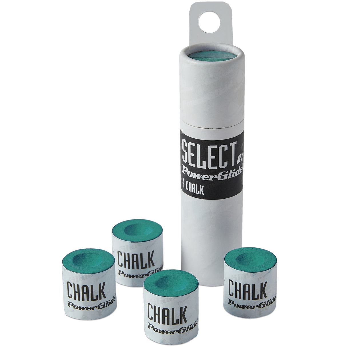 PowerGlide Green Pool 25mm Chalks Round (4pc)