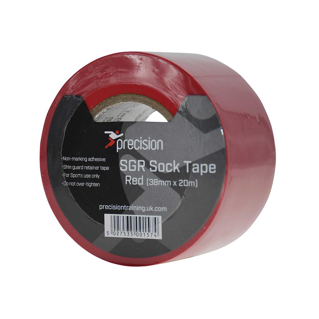 Precision SGR Sock Tape 38mm x 20m - Red (5pc)