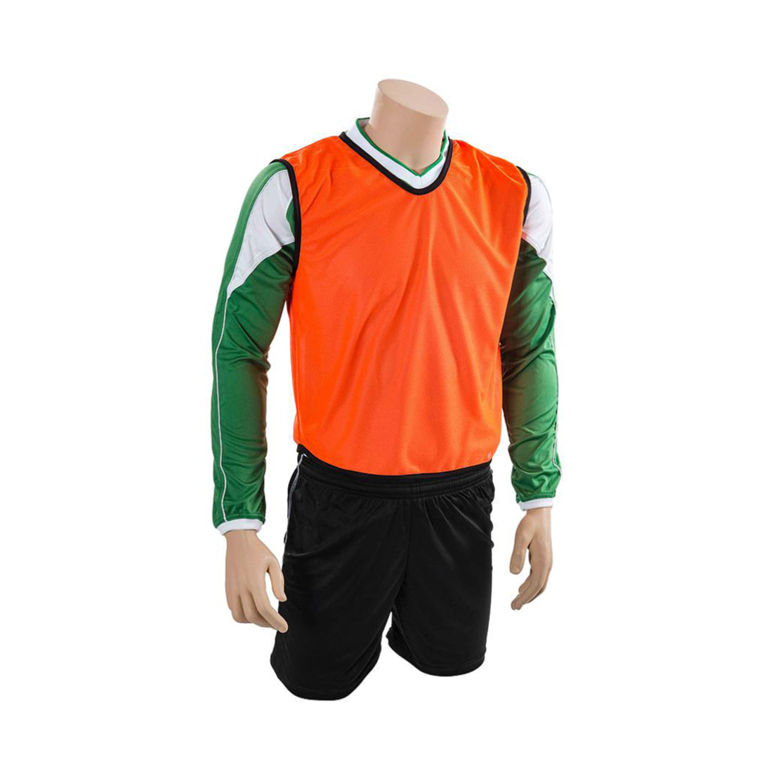 Precision Plain Mesh Training Bib Adult (Fluor Orange)