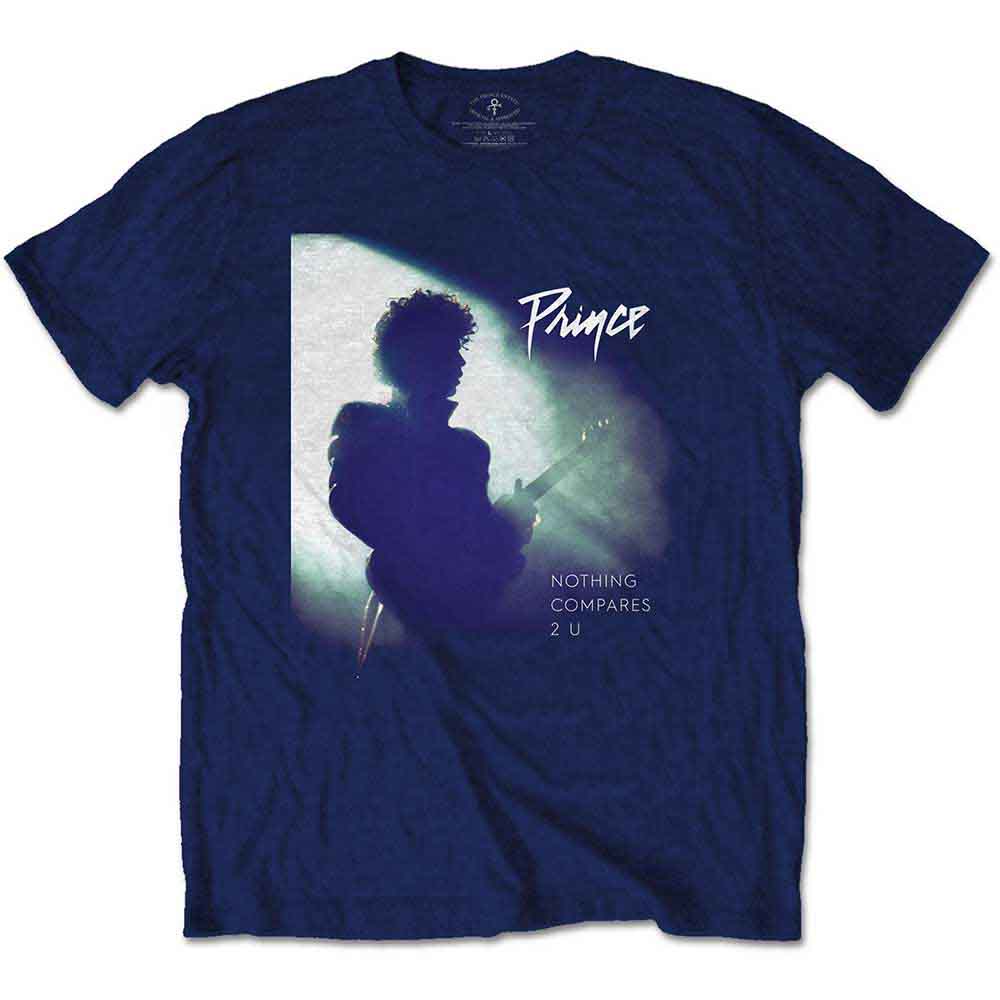 Prince Unisex T-Shirt Northing Compares 2 U Blue (M)