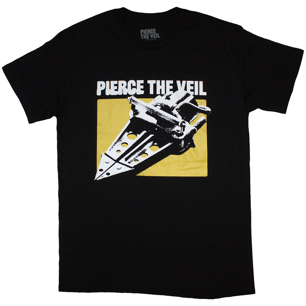 Pierce The Veil Unisex T-Shirt Jaws Black (S)