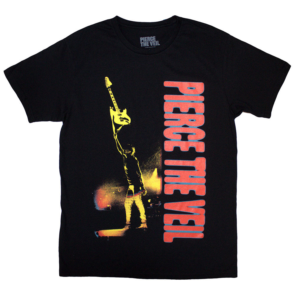 Pierce The Veil Unisex T-Shirt Guitar Swing Black (XXL)