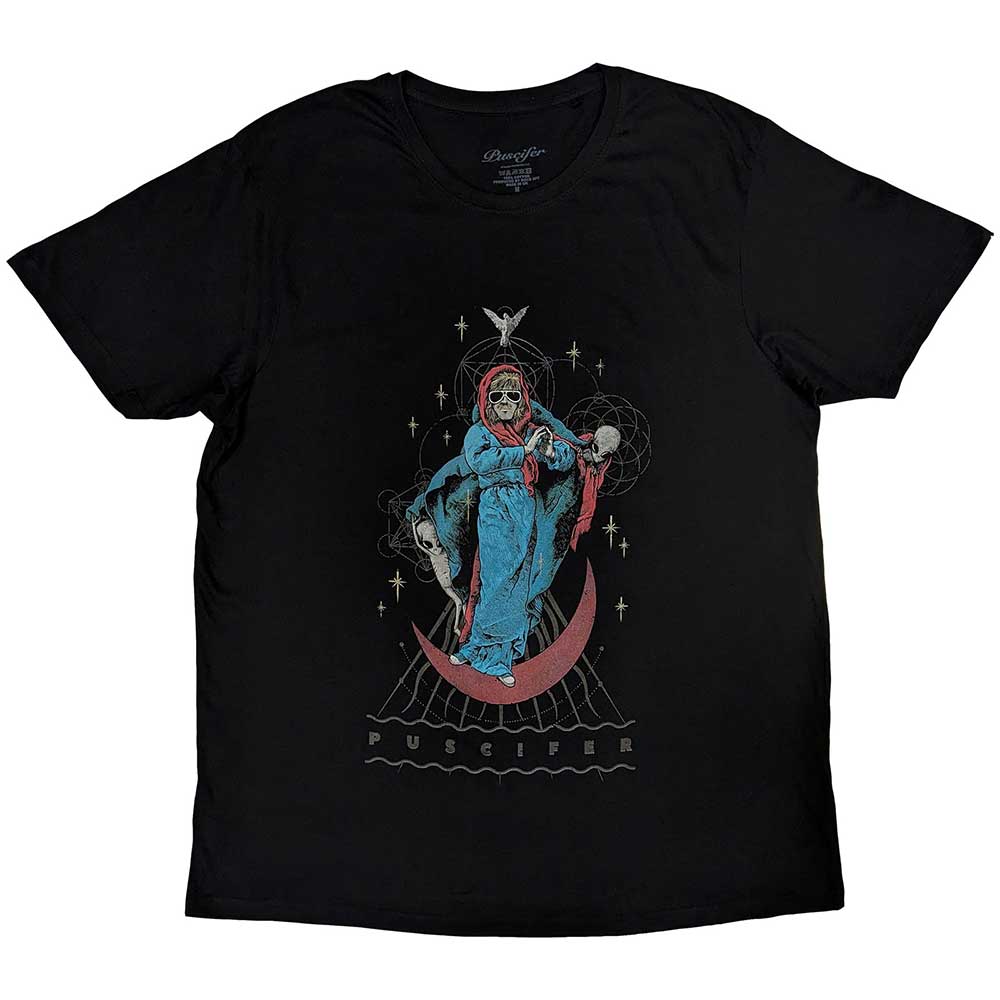 Puscifer Unisex T-Shirt Crescent Billy Black (XXL)
