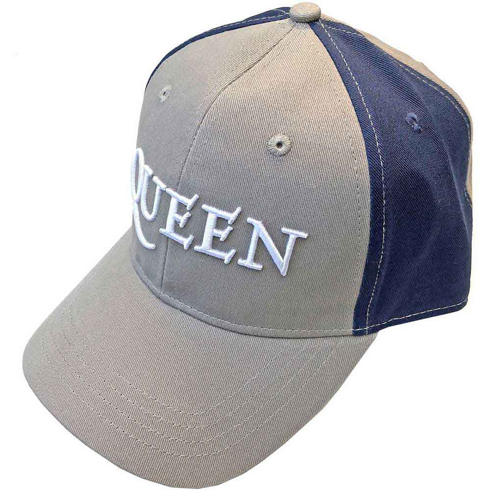 Queen Unisex Baseball Cap Logo Grey/Navy Blue