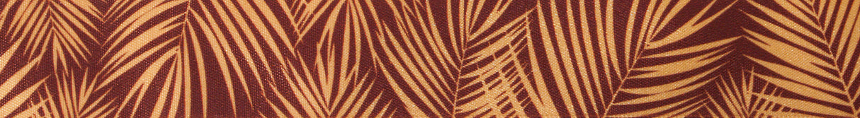 Berisfords Ribbon 25mm x 20m Palm Leaf Honey Gold & Rust (1pc)