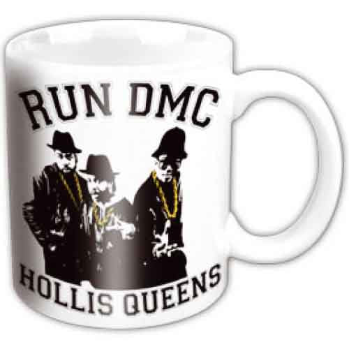 Run DMC Boxed Standard Mug Hollis Queens Pose Black