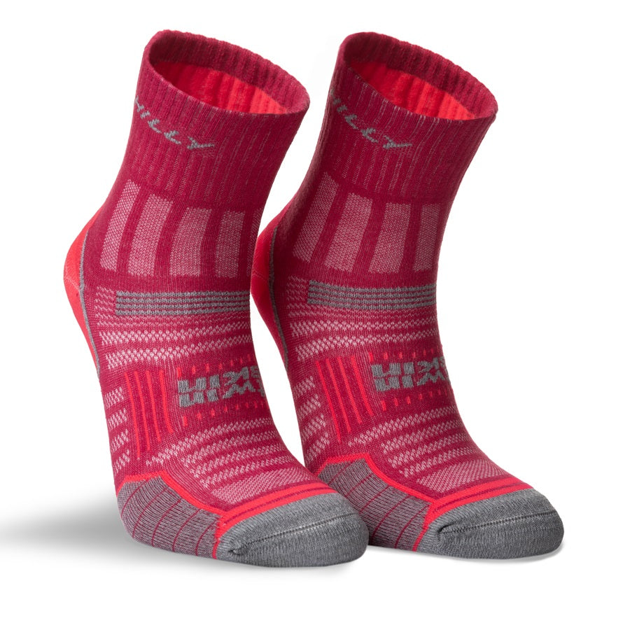 Hilly Twin Skin Anklet Socks Minimum Magenta (UK Size 6-8.5)