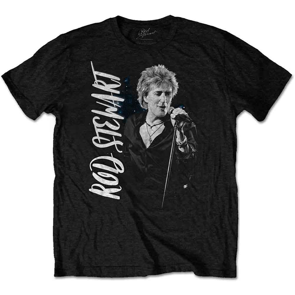 Rod Stewart Men's T-Shirt ADMAT Black (L)
