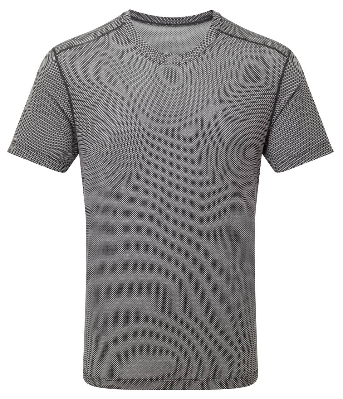 Ronhill Mens Tech Golden Hour Short Sleeve Top Black Matrix (L)