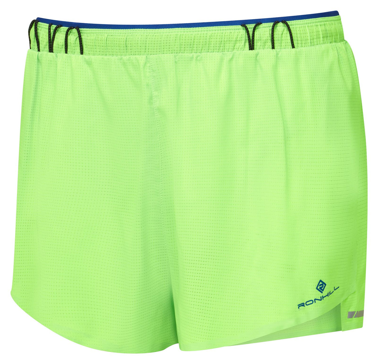 Ronhill Mens Tech Race Running Shorts Fluor Green (XL)
