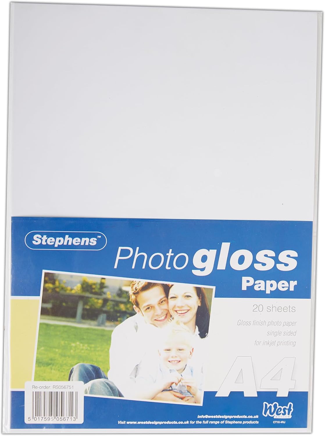 Stephens A4 Photogloss Glossy Photo Paper 20shts
