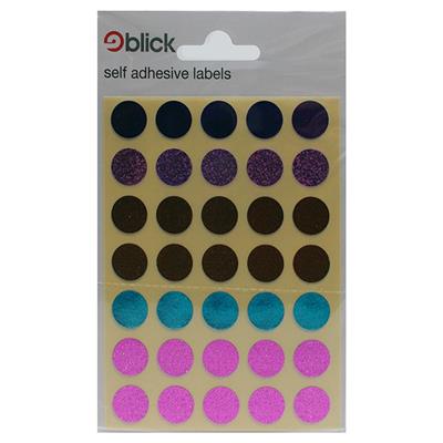 Blick Self Adhesive Labels Circles Fashion Colours
