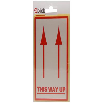 Blick Self Adhesive Labels "This Way Up"