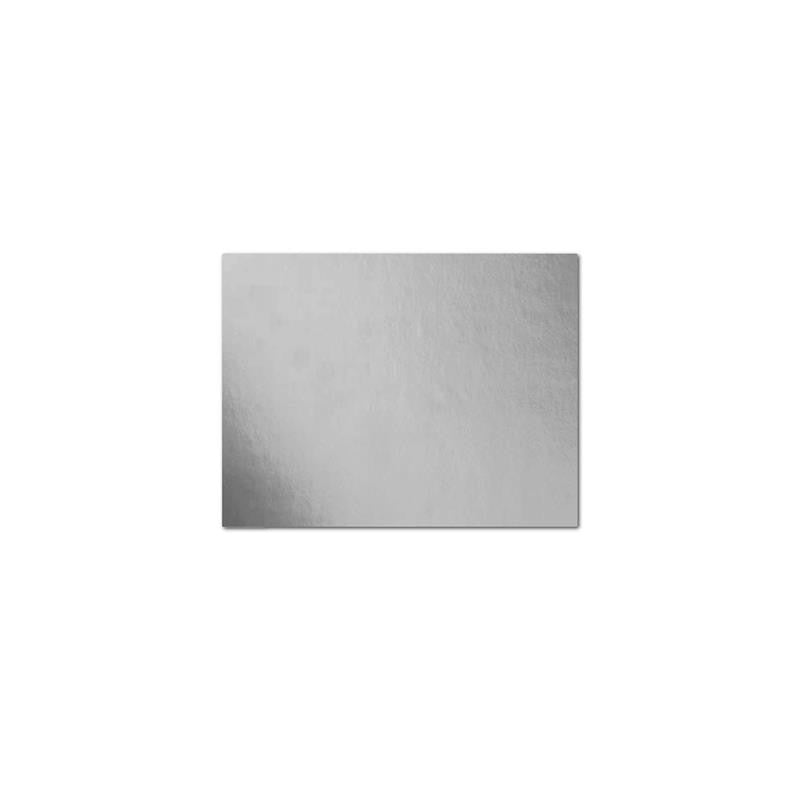 Stephens A4 Metallic Foil Board Silver (1sht)