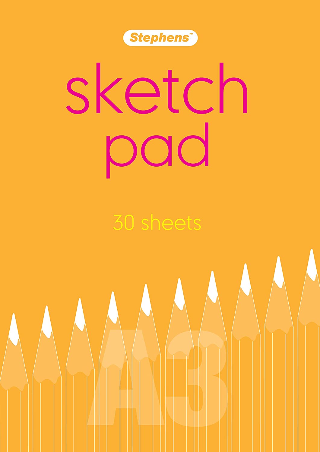 Stephens A3 Sketch Pad 90gsm 30shts
