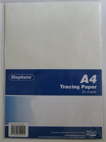 Stephens A4 Tracing Paper 45gsm 20shts