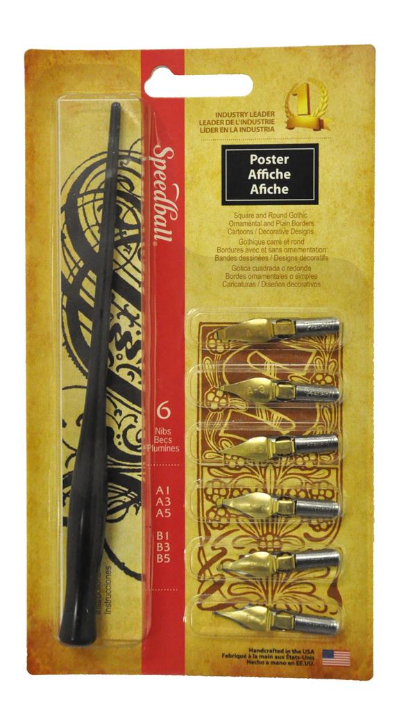 Speedball Poster Pen Set