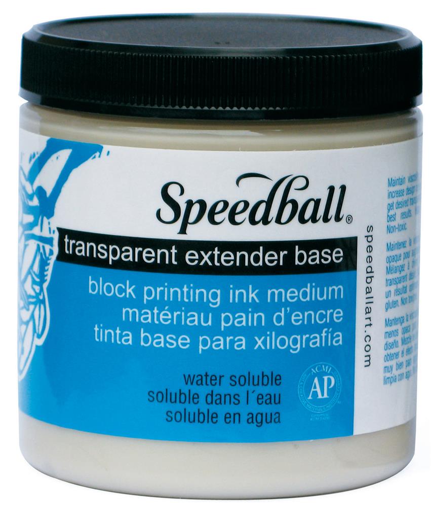 Speedball Water-Soluble Transparent Extender Base 8oz (3849)
