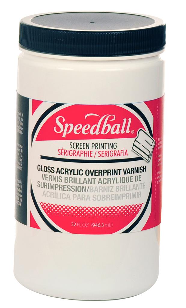 Speedball Acrylic Gloss Overprint Varnish 32oz (6420)