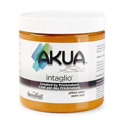 Speedball Akua Intaglio Yellow Ochre (8oz)