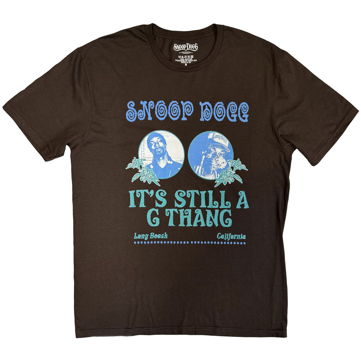 Snoop Dogg Unisex T-Shirt Thang Brown (S)
