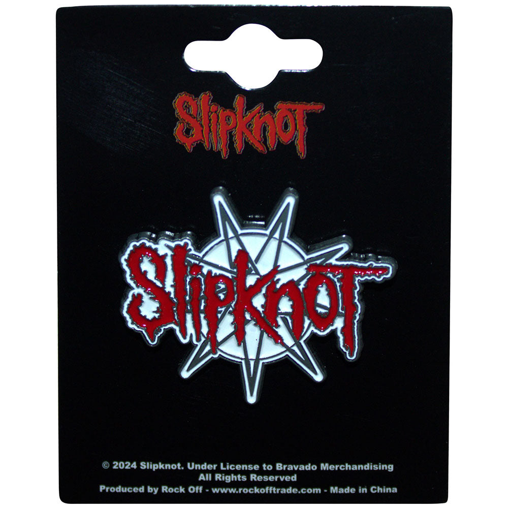 Slipknot Pin Badge 9-Point Star Logo
