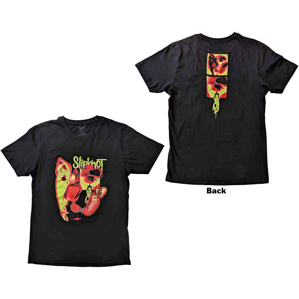 Slipknot Unisex T-Shirt Alien (Back Print) Black (XXL)