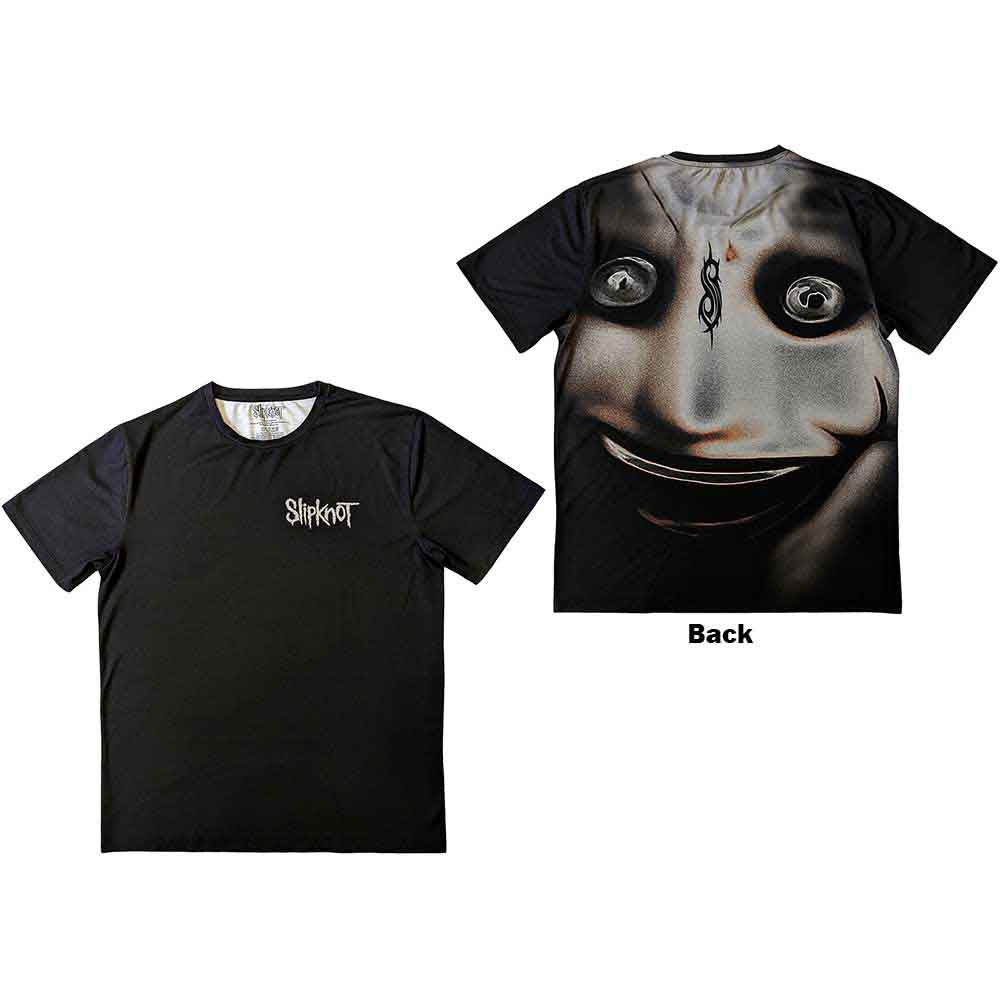 Slipknot Unisex T-Shirt Clown (Back Print) Black (XXL)