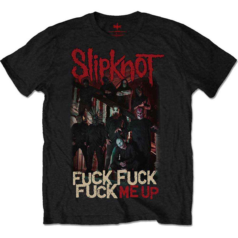 Slipknot Unisex T-Shirt F**k Me Up Black (M)