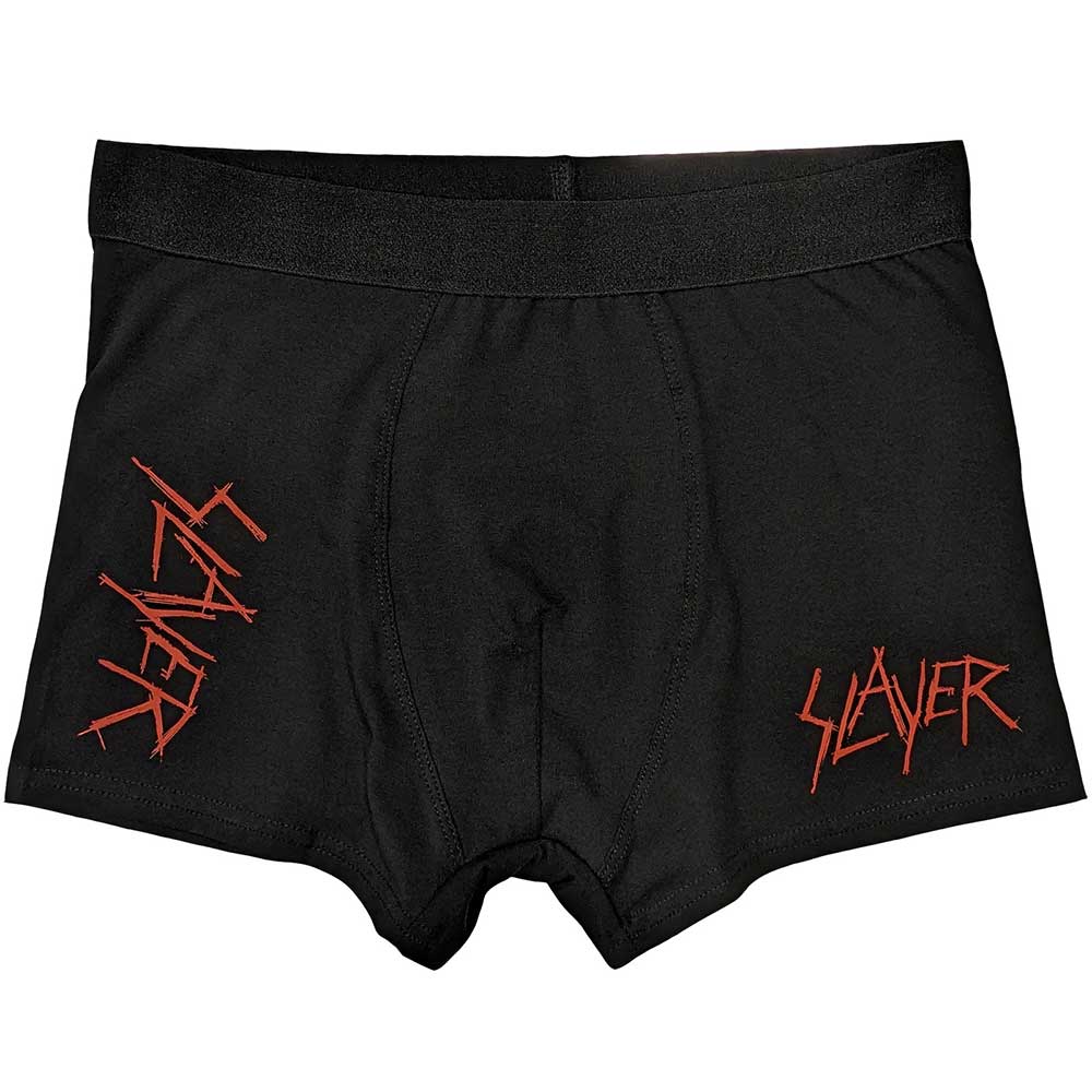 Slayer Unisex Boxers Scratchy Logo Black (L)