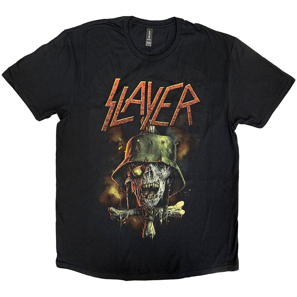 Slayer Men's T-Shirt Soldier Cross V2 Black (S)