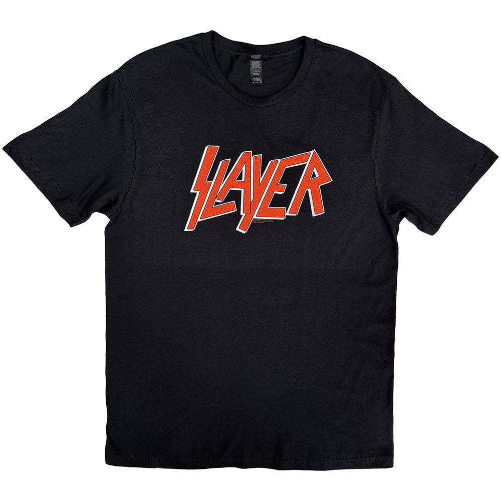 Slayer Men's T-Shirt Classic Logo Black (L)