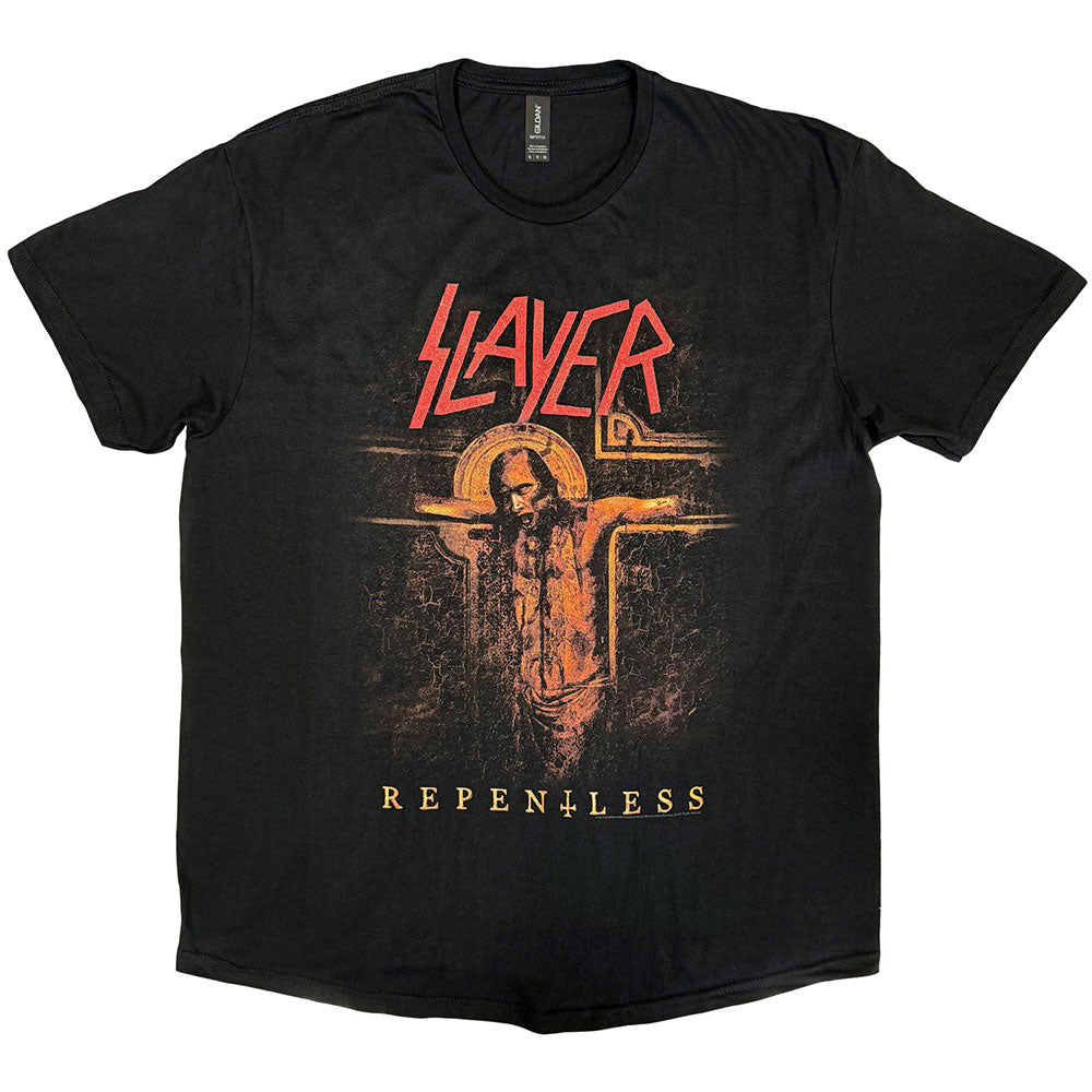Slayer Men's T-Shirt Crucifix Black (XL)