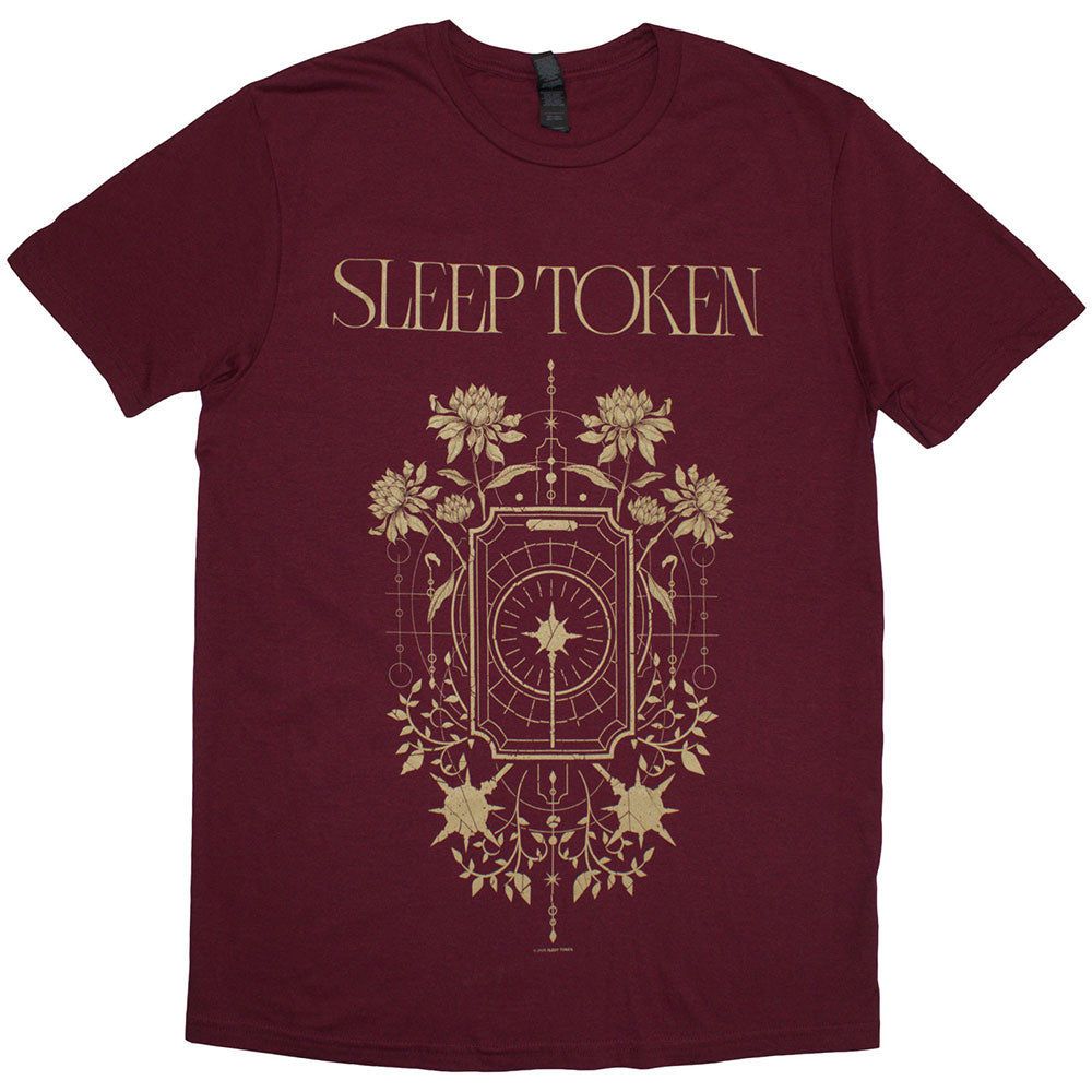 Sleep Token Unisex T-Shirt Caramel Maroon Red (S)