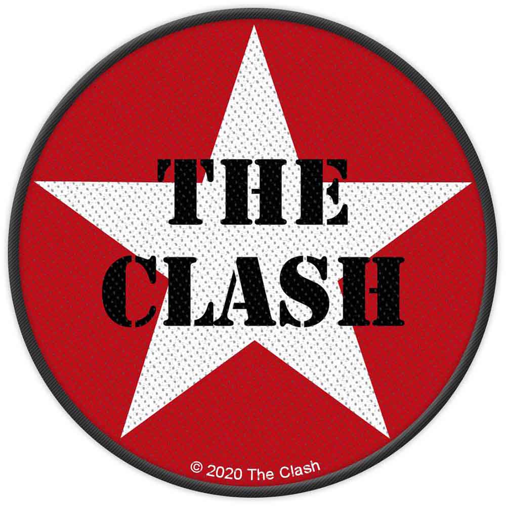 The Clash Standard Patch Military Logo