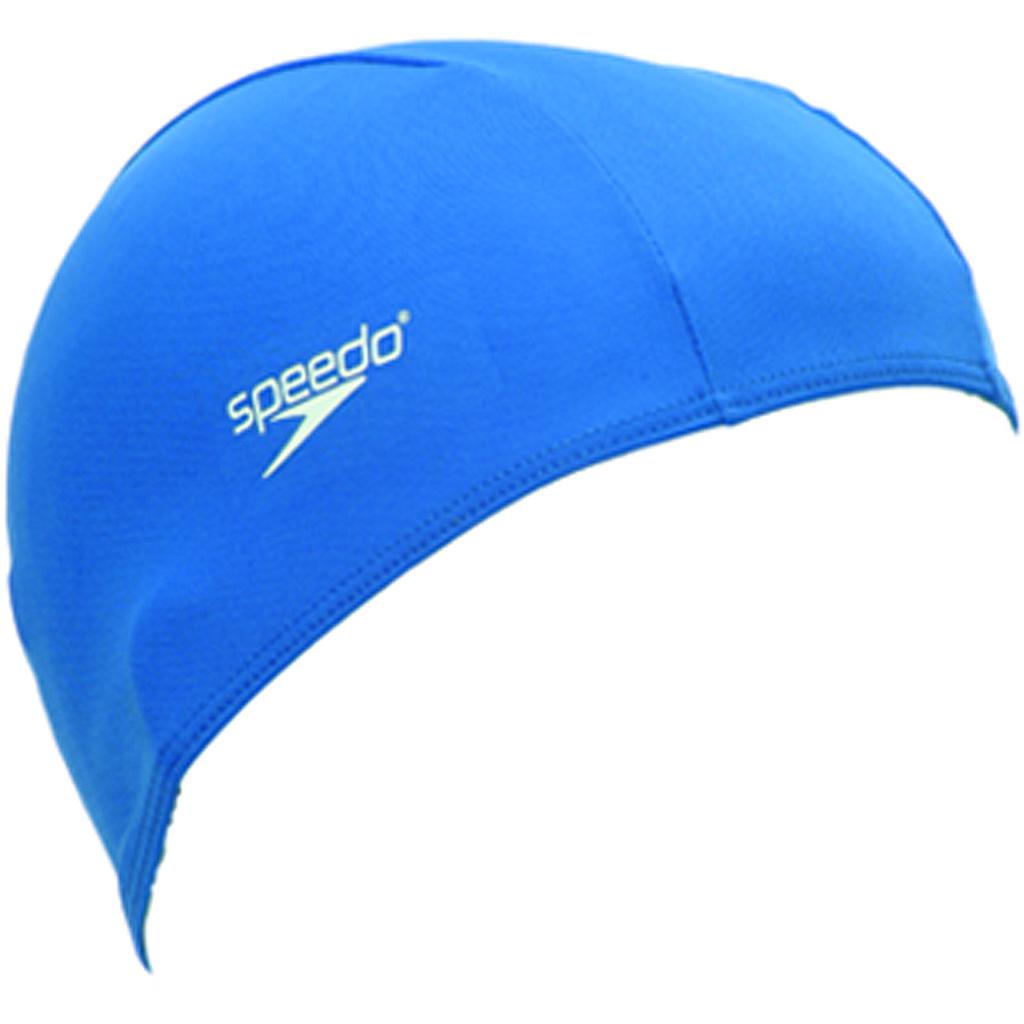 Speedo Polyester Swimming Cap Junior Blue